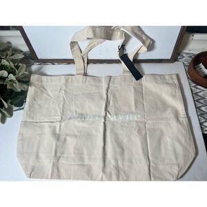 New Jenni Kayne Canvas Tote 23 X 15 X 6